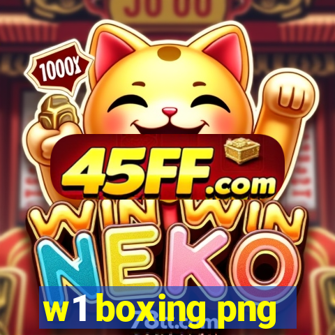 w1 boxing png
